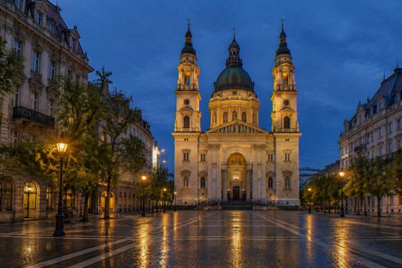 Budapest after dark