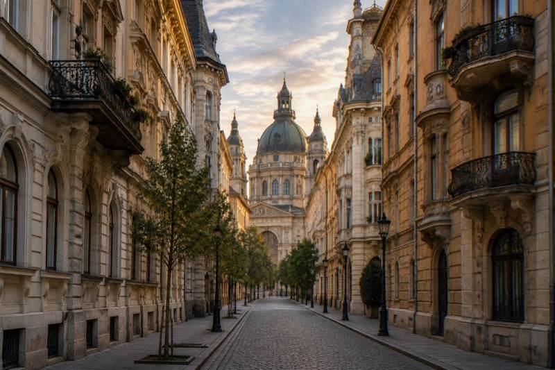 Just landed! Welcome to Budapest 2 hours walking tour