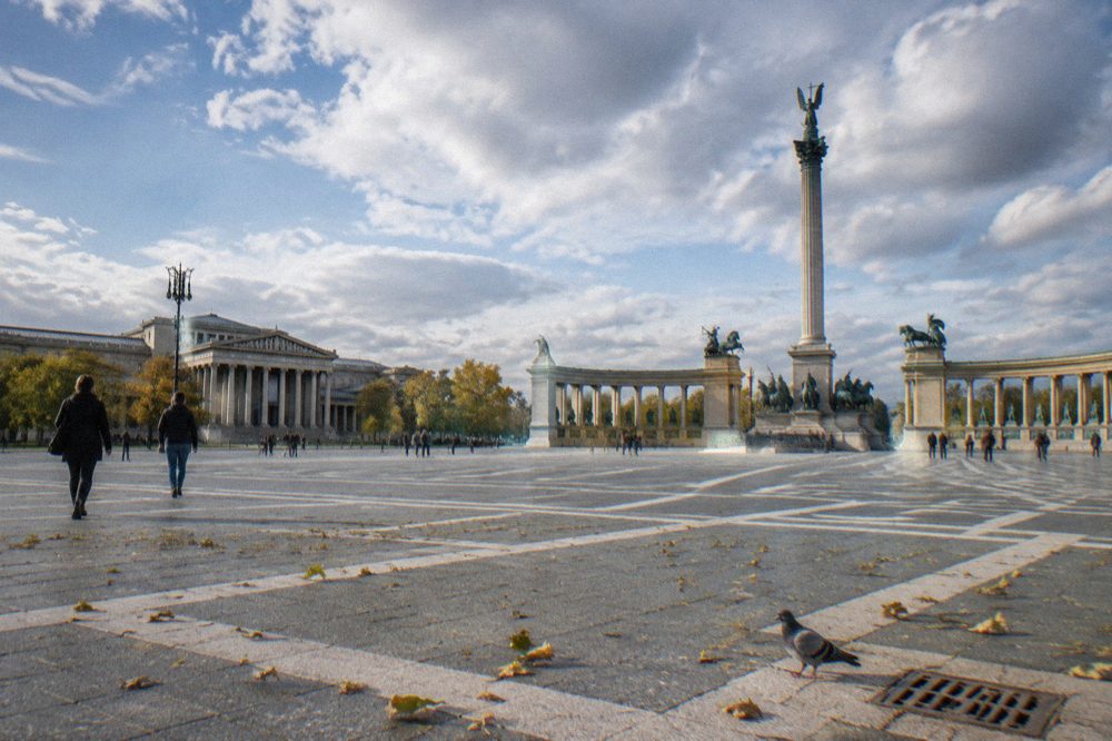 Museum of Fine Arts building at Heroes' Square